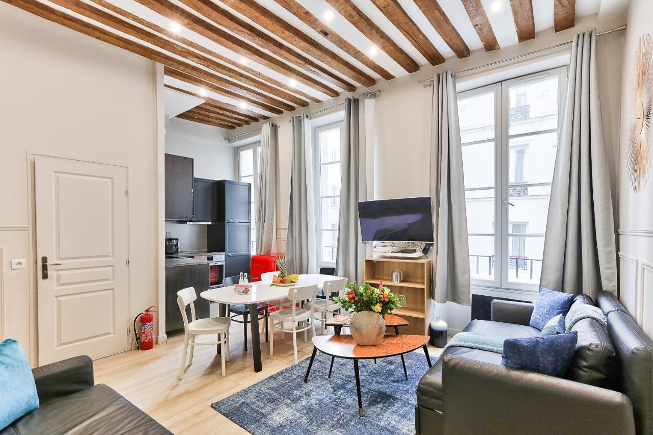 Апартаменты 44-Cosy Flat Montorgueil Париж Экстерьер фото