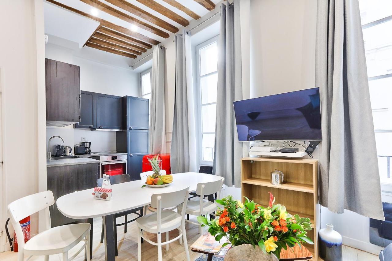 Апартаменты 44-Cosy Flat Montorgueil Париж Экстерьер фото
